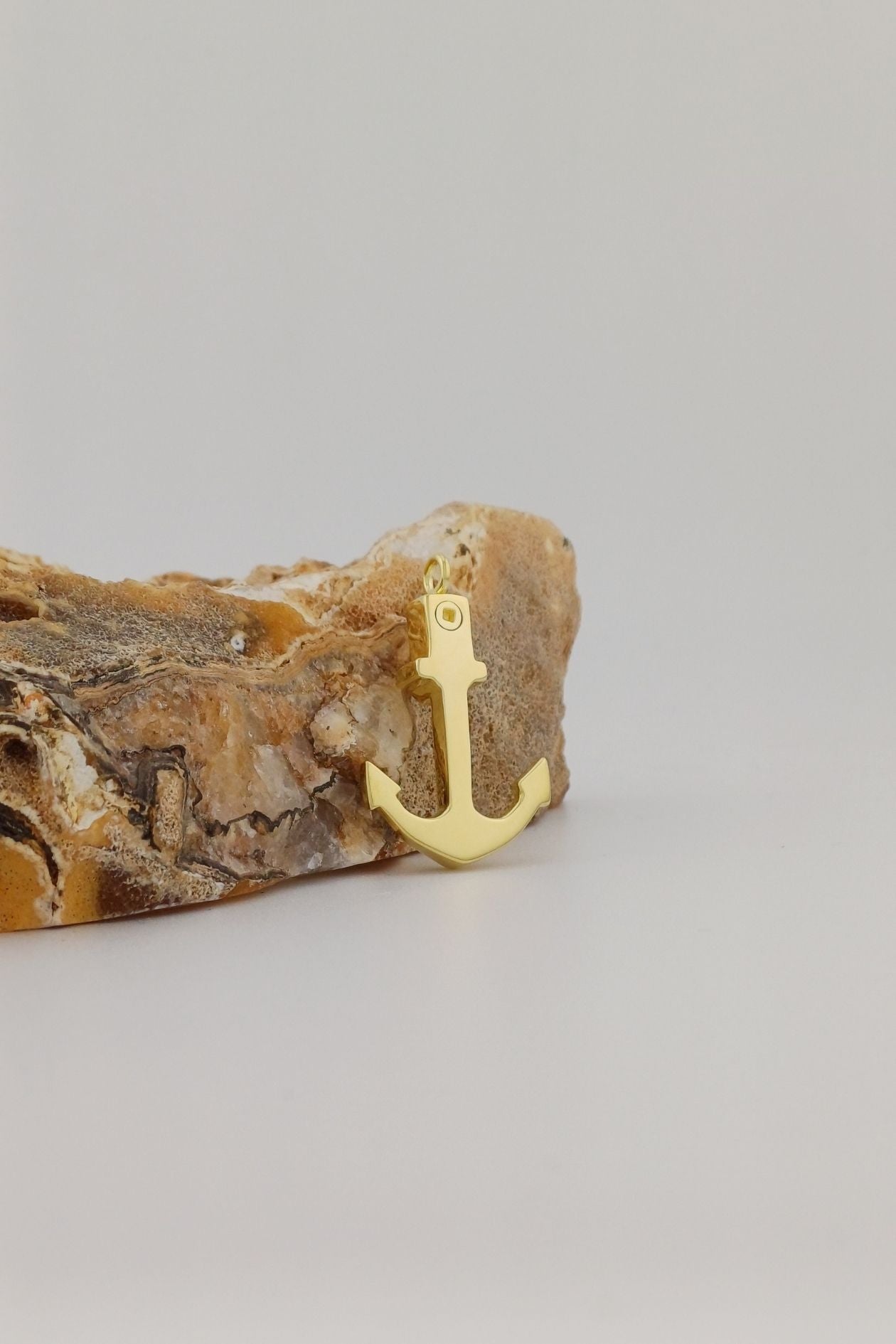 ashanger gold plated anker