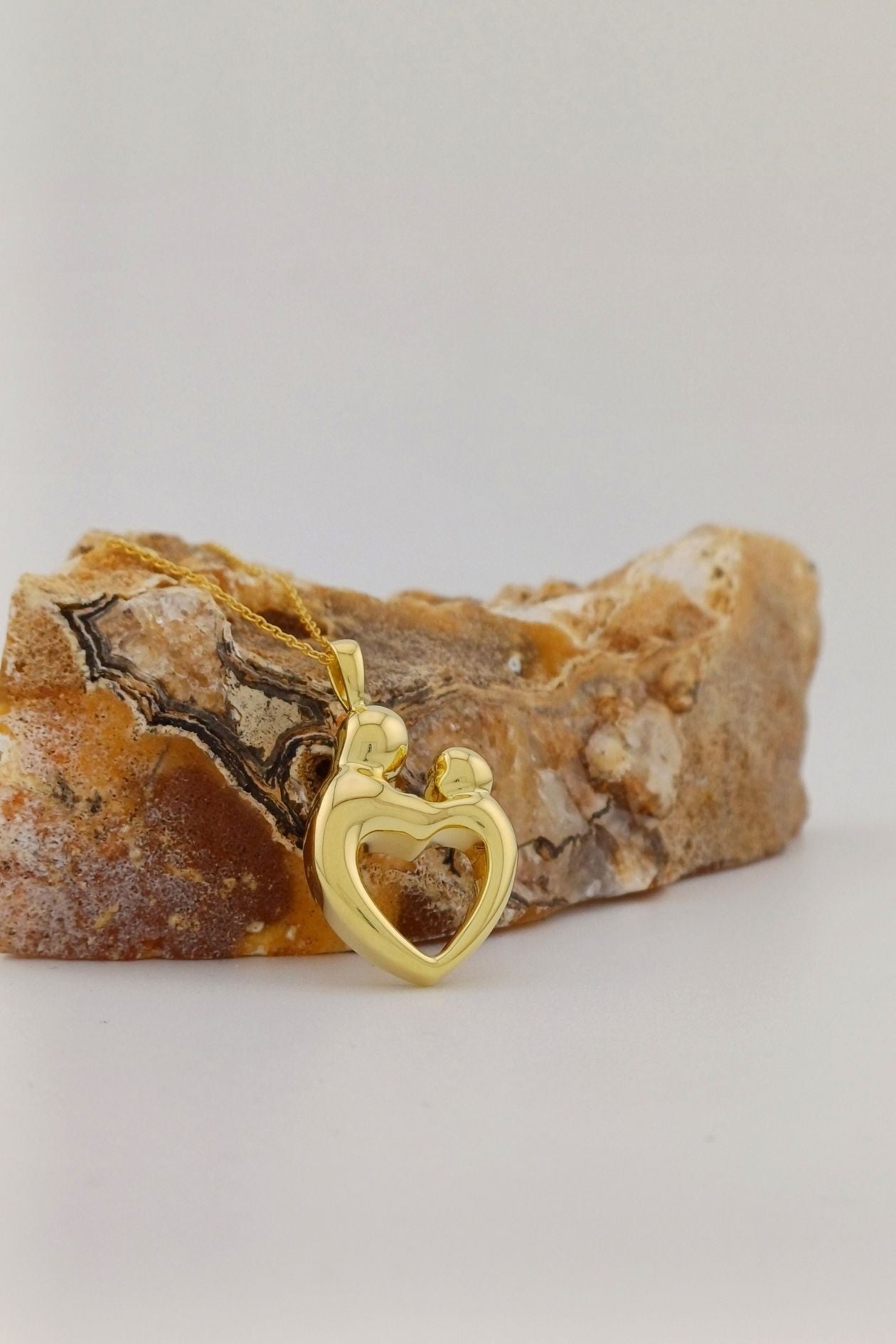 ashanger gold plated ouders met dubbele askamer