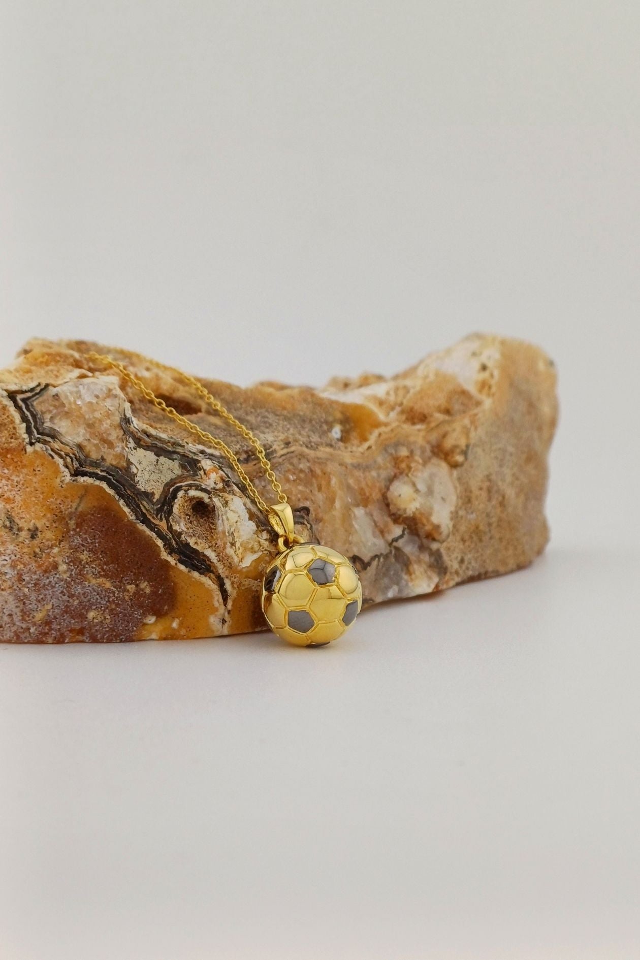 ashanger gold plated voetbal