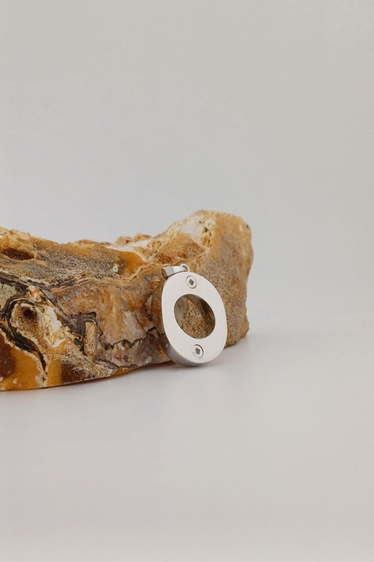 ashanger zilver infinity met dubbele askamer