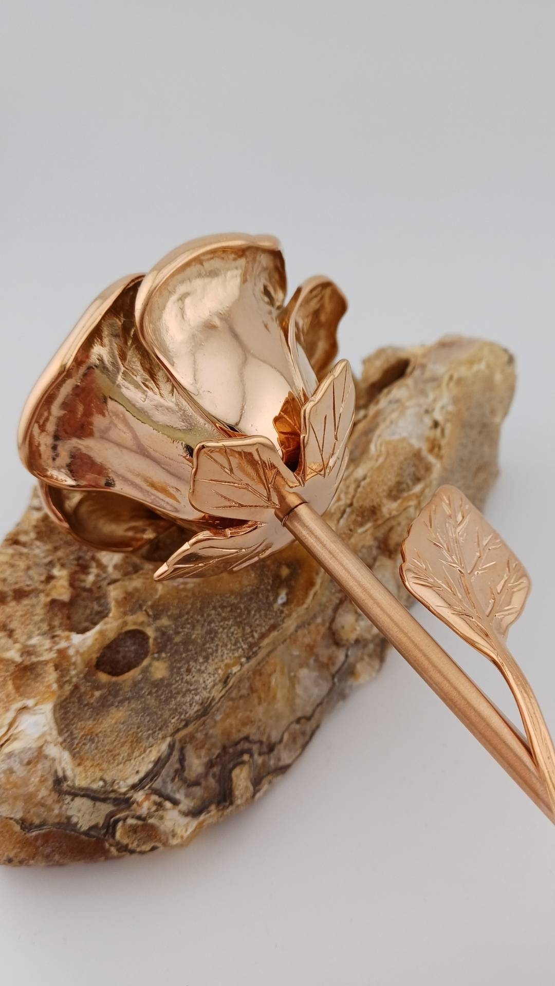Asroos Rosegoudkleurig