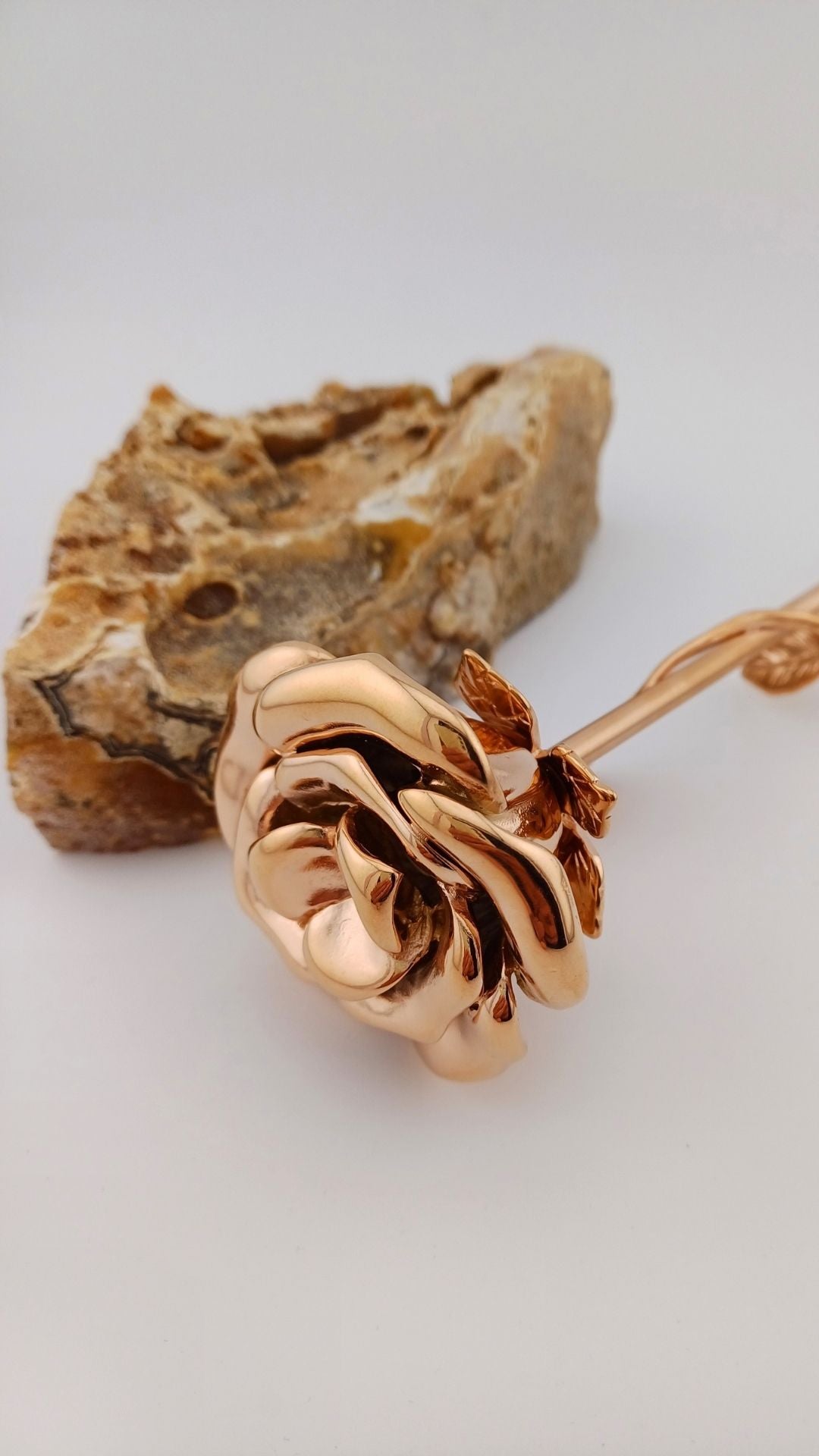 Asroos Rosegoudkleurig