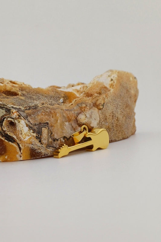 Elektrische Gitaar Ashanger Goudkleurig