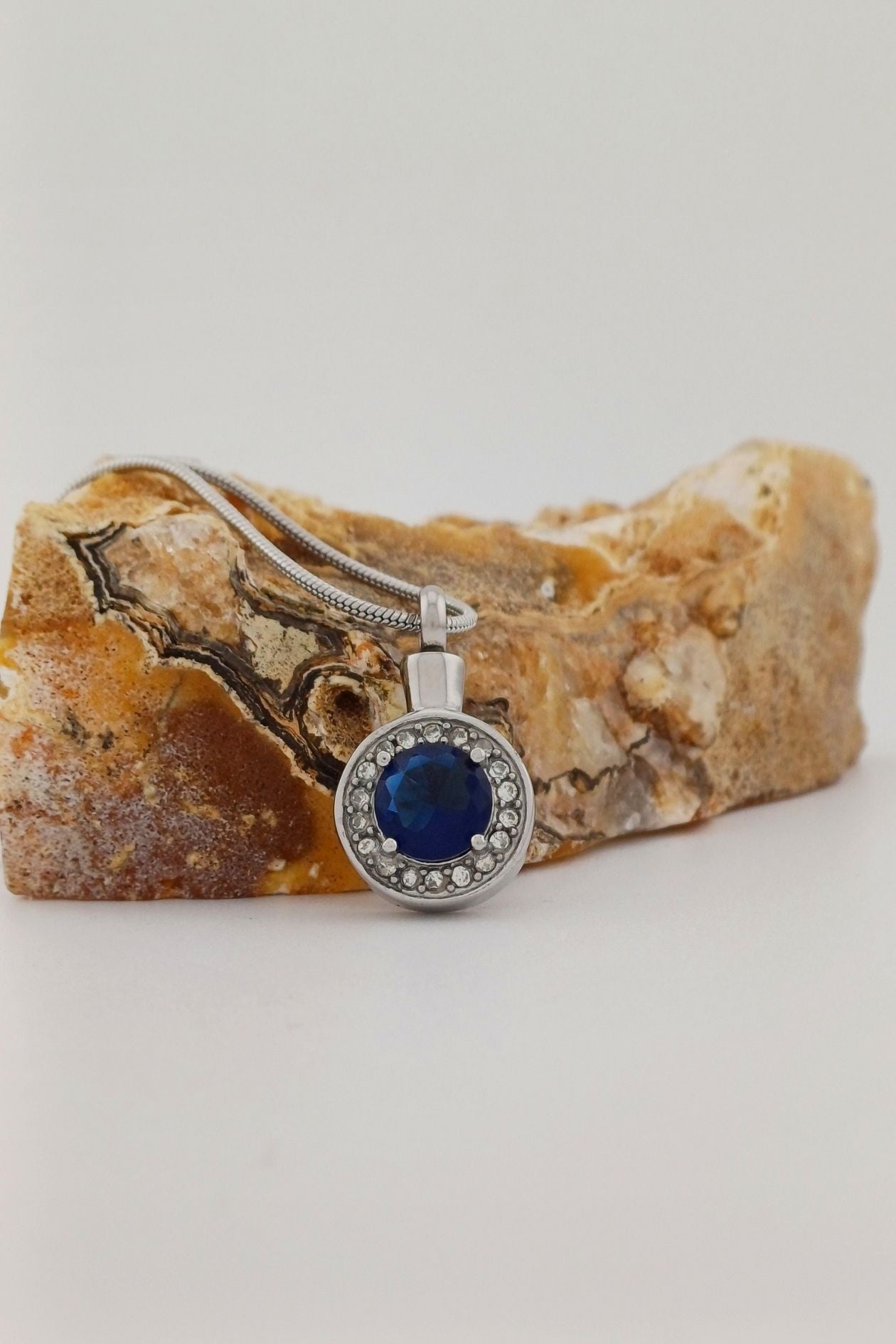 shine bright ashanger blauw rvs
