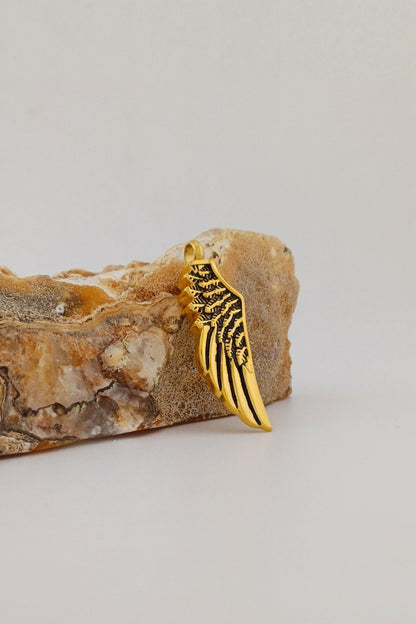 angel wing ashanger goudkleurig