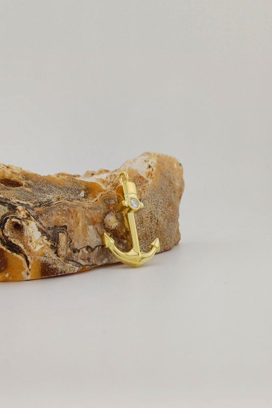 ashanger gold plated anker