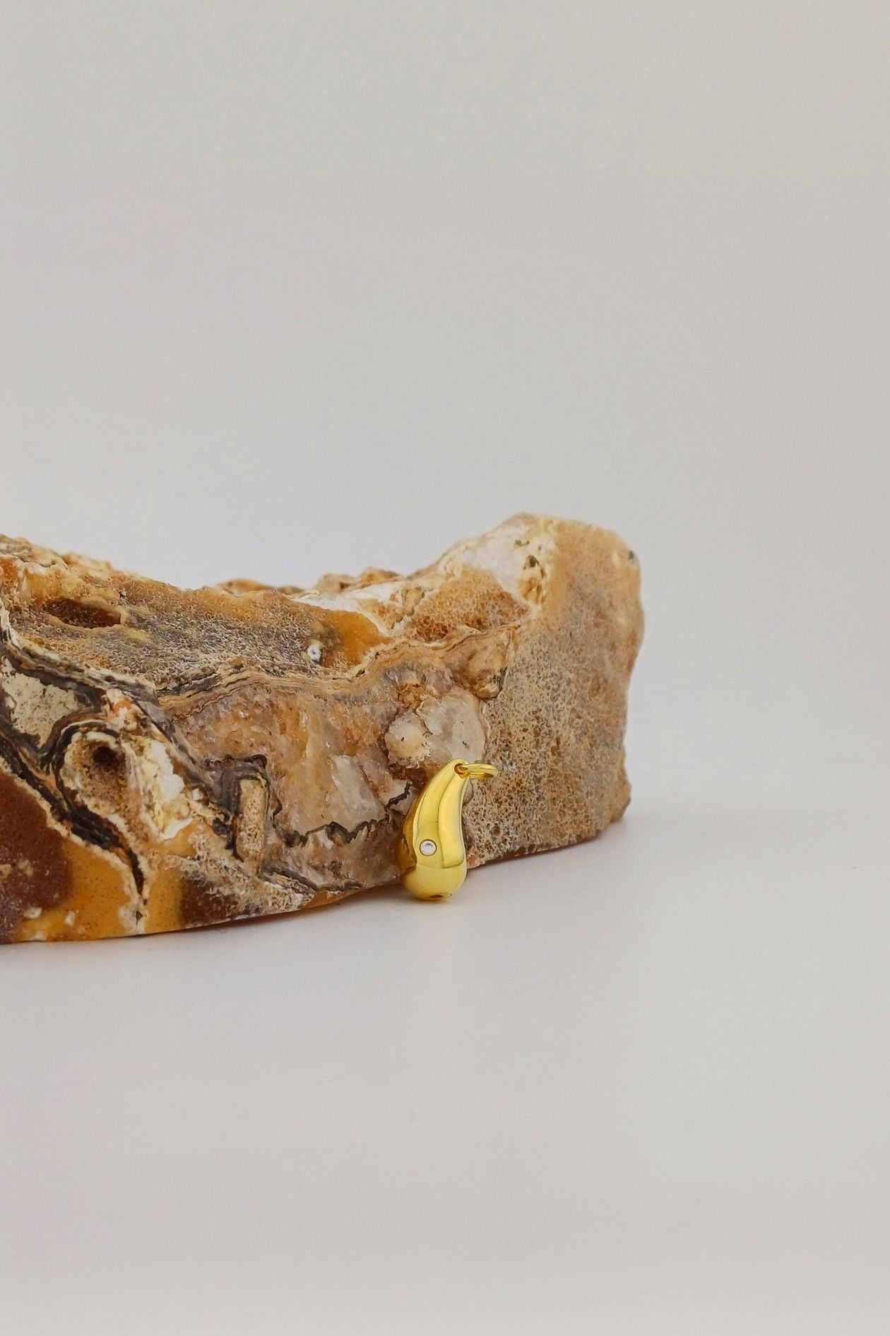 ashanger gold plated traantje