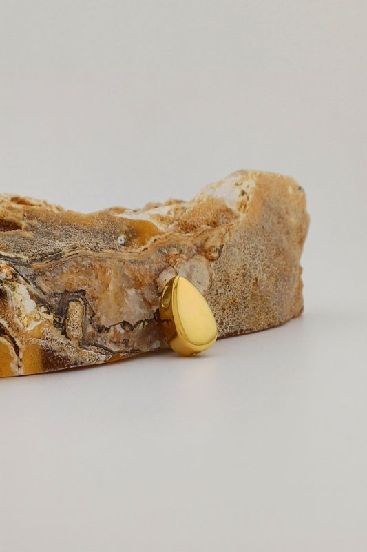 ashanger traantje goudkleurig