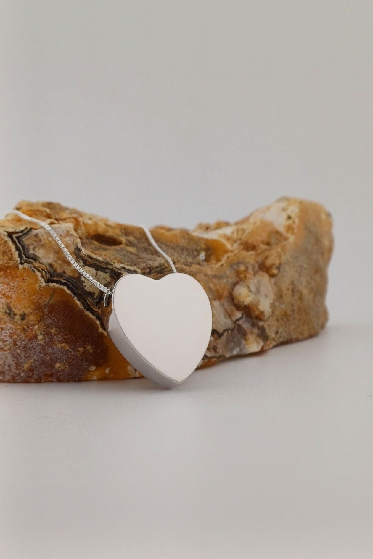 ashanger zilver hart