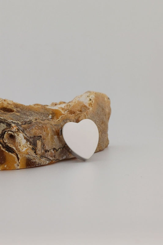 ashanger zilver hart