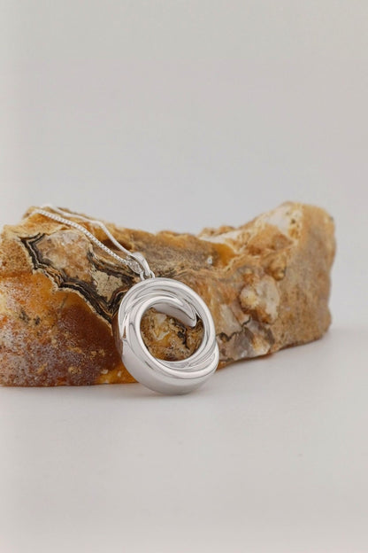 ashanger zilver infinity met dubbele askamer