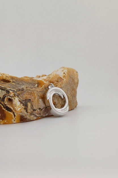 ashanger zilver infinity met dubbele askamer
