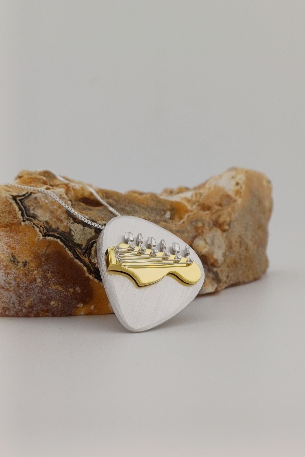 ashanger zilver plectrum