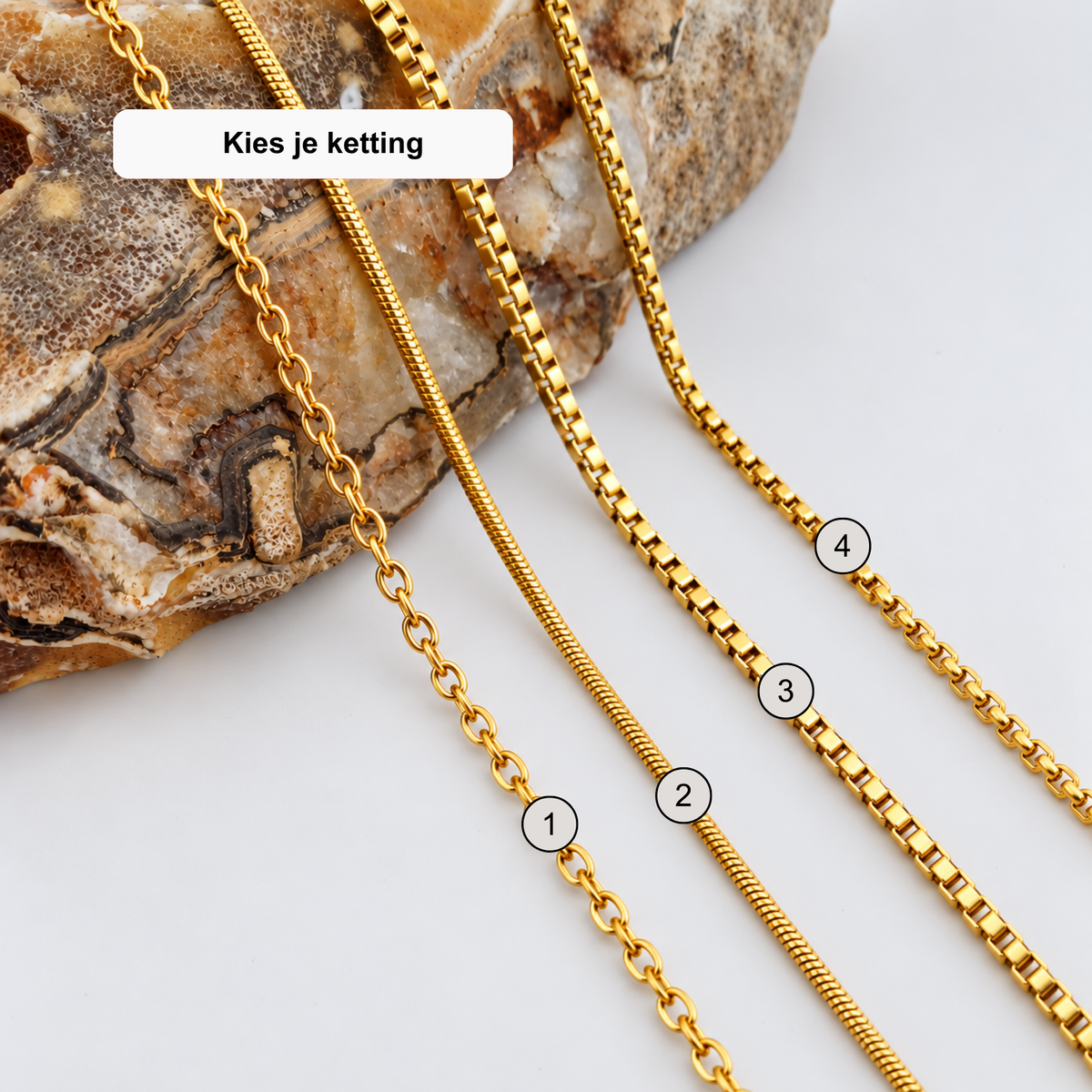 ashanger ketting goud