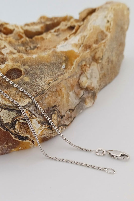 gourmet schakelketting zilver 43cm