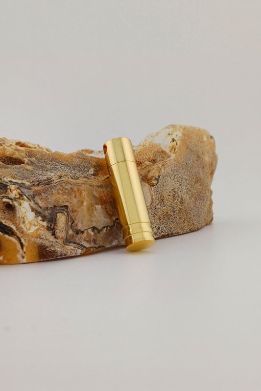 luxe asbuis goudkleurig