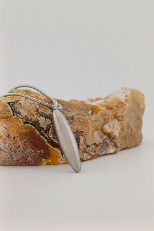 moderne asbuis gematteerd rvs