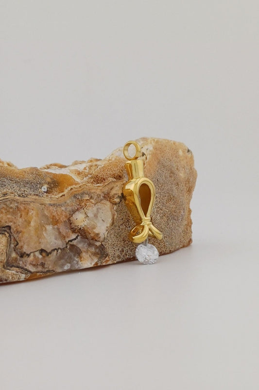 ornamant ashanger goudkleurig