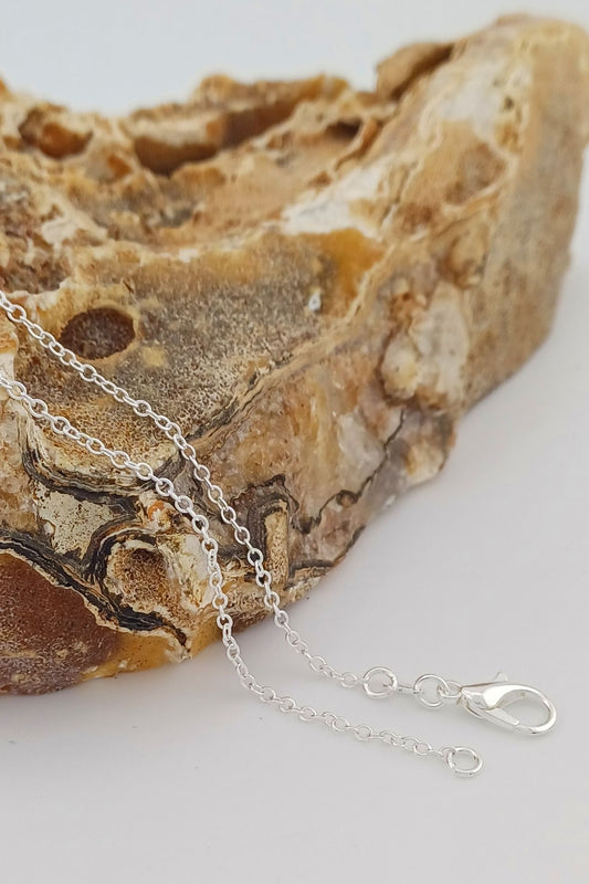 rolo schakelketting zilver 46cm